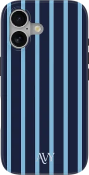 AVY Apple iPhone 17 Hoesje MagSafe Back Cover Blue Society