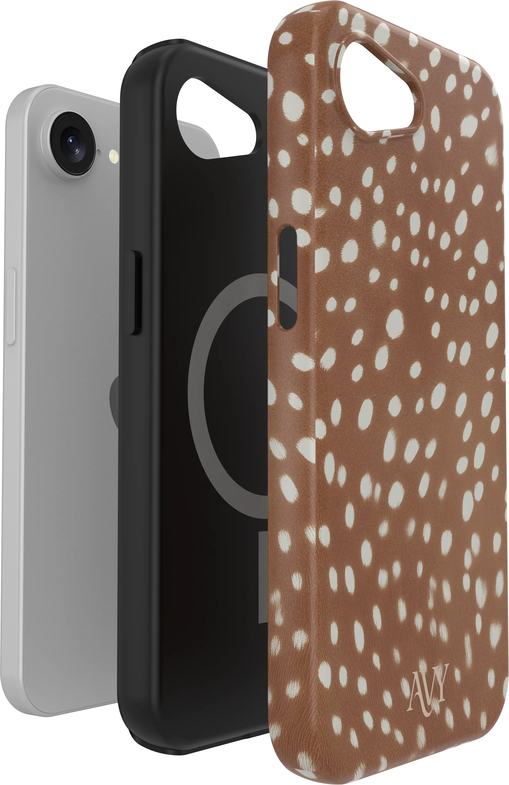 AVY Apple iPhone 17e / 16e Hoesje MagSafe Back Cover Bambi afbeelding 10