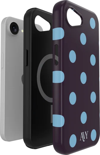 AVY Apple iPhone 17e / 16e Hoesje MagSafe Back Cover Blueberry Wine afbeelding 10