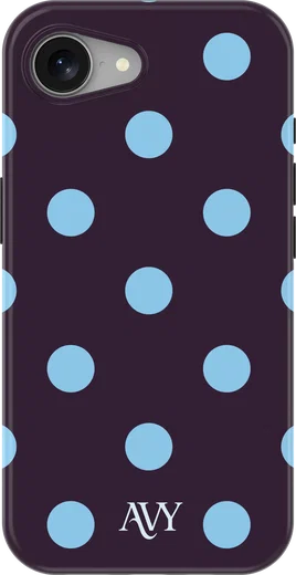 AVY Apple iPhone 17e / 16e Hoesje MagSafe Back Cover Blueberry Wine afbeelding 1