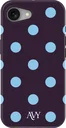 AVY Apple iPhone 17e / 16e Hoesje MagSafe Back Cover Blueberry Wine