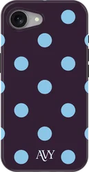 AVY Apple iPhone 17e / 16e Hoesje MagSafe Back Cover Blueberry Wine afbeelding