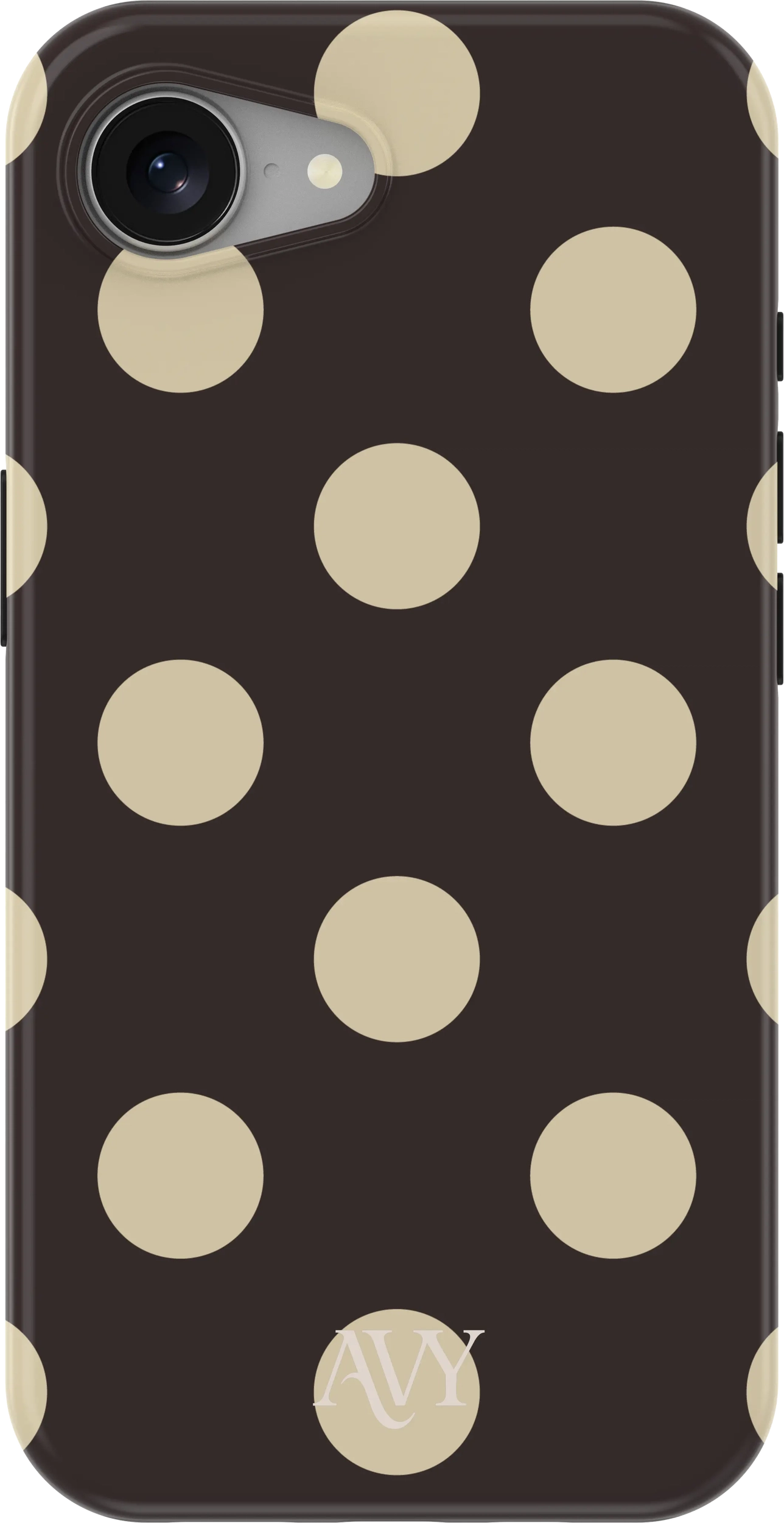 AVY Apple iPhone 17e / 16e Hoesje MagSafe Back Cover Tiramisu afbeelding 1