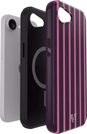AVY Apple iPhone 17e / 16e Hoesje MagSafe Back Cover Cherry Wine afbeelding 10