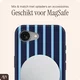 AVY Apple iPhone 17e / 16e Hoesje MagSafe Back Cover Blue Society afbeelding 4