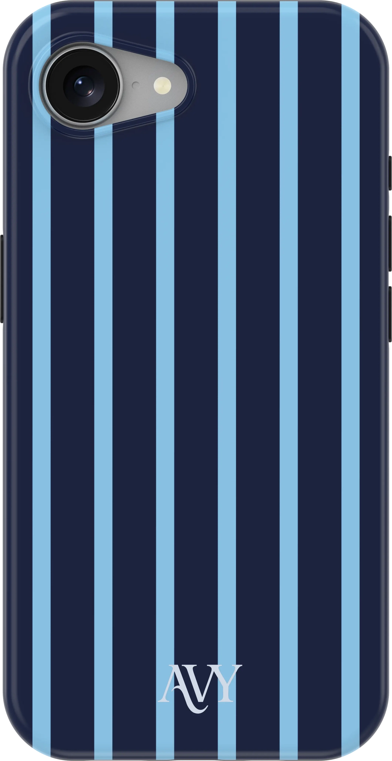 AVY Apple iPhone 17e / 16e Hoesje MagSafe Back Cover Blue Society afbeelding 1