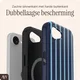 AVY Apple iPhone 17e / 16e Hoesje MagSafe Back Cover Blue Society afbeelding 2
