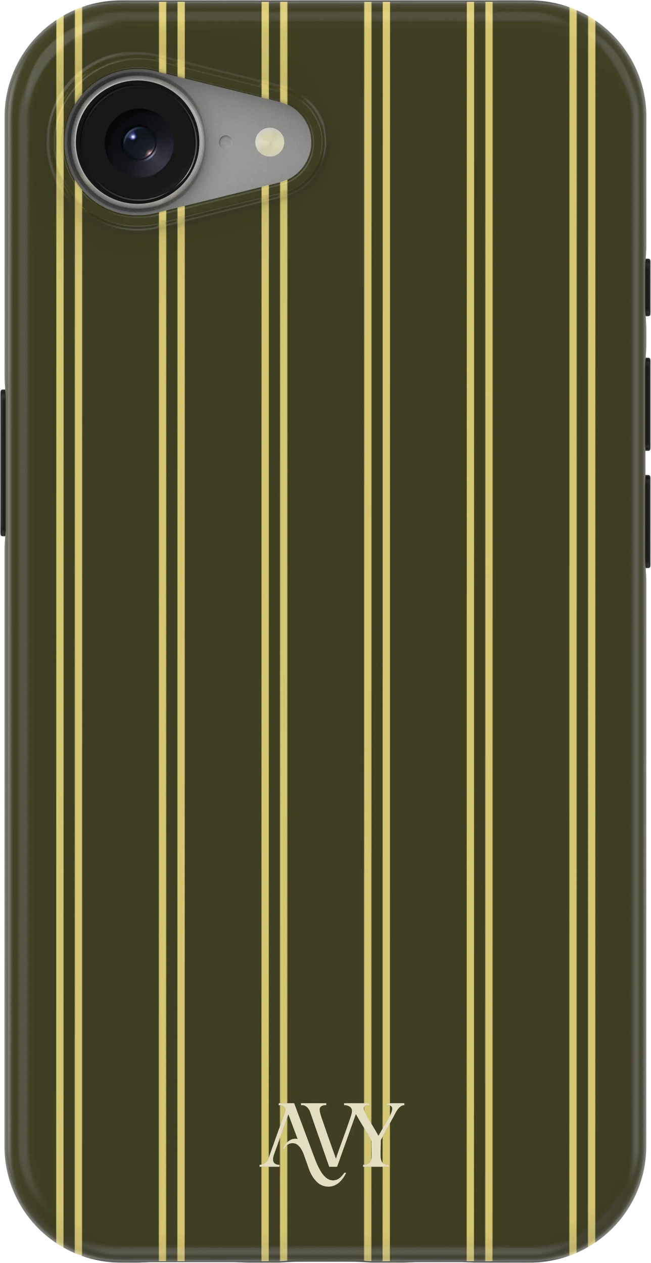 AVY Apple iPhone 17e / 16e Hoesje MagSafe Back Cover Martini Olive afbeelding 1