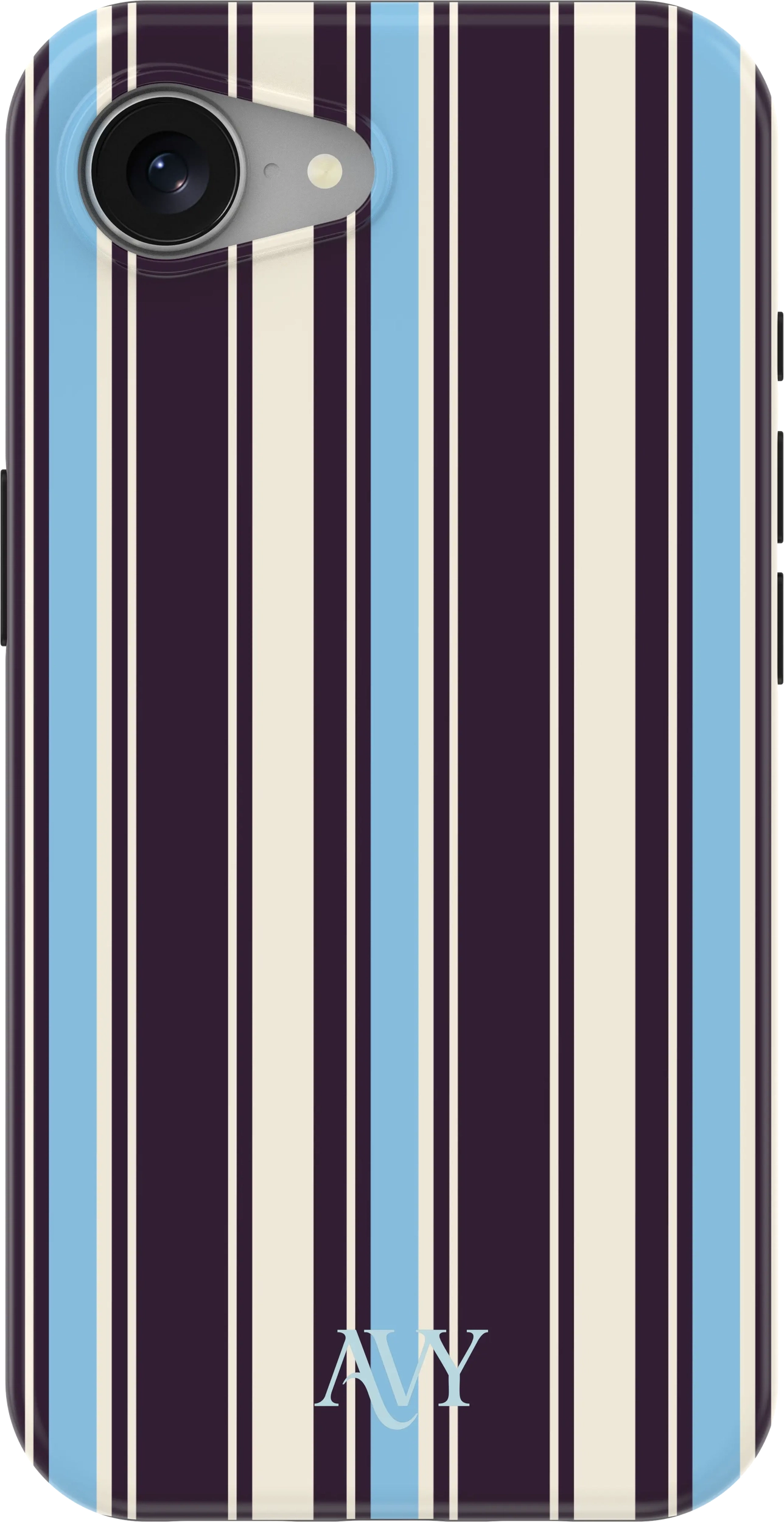 AVY Apple iPhone 17e / 16e Hoesje MagSafe Back Cover Oxford Stripe afbeelding 1