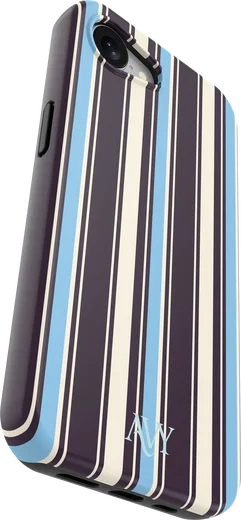 AVY Apple iPhone 17e / 16e Hoesje MagSafe Back Cover Oxford Stripe afbeelding 9
