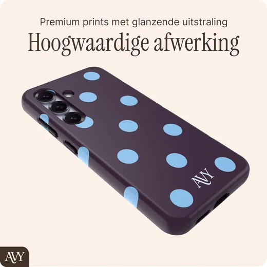 AVY Samsung Galaxy S25 Hoesje MagSafe Back Cover Blueberry Wine afbeelding 5
