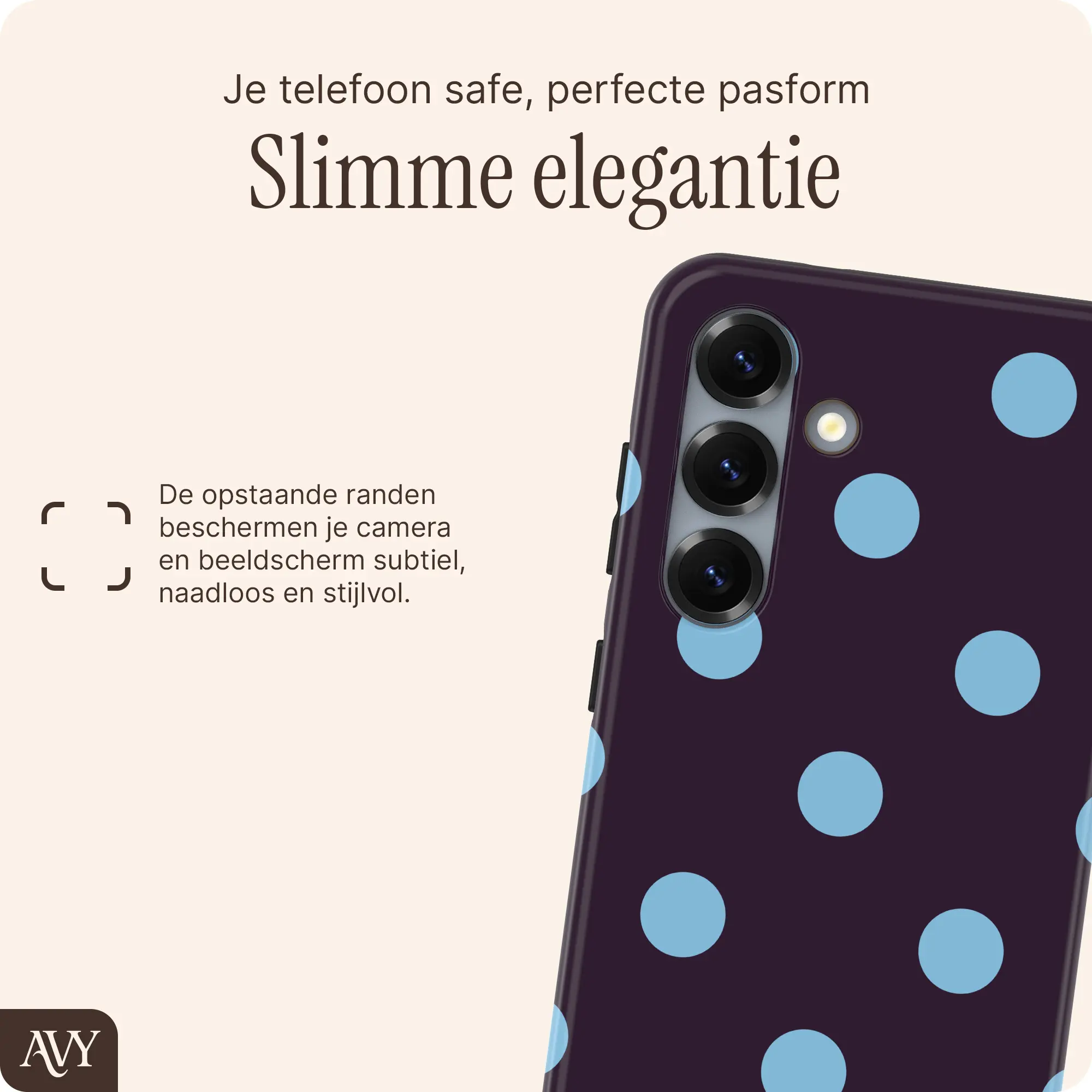 AVY Samsung Galaxy S25 Hoesje MagSafe Back Cover Blueberry Wine afbeelding 4