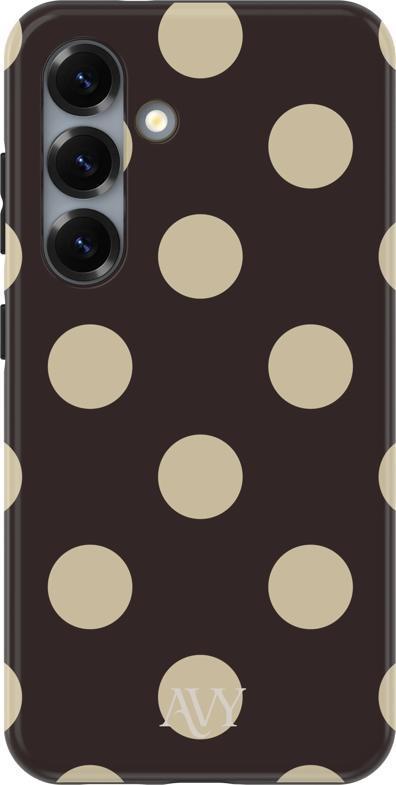 AVY Samsung Galaxy S25 Hoesje MagSafe Back Cover Tiramisu afbeelding 1