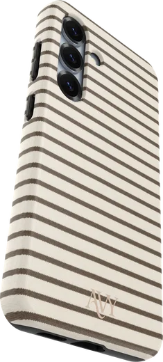 AVY Samsung Galaxy S25 Hoesje MagSafe Back Cover Cafe Creme afbeelding 7