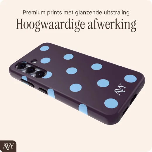 AVY Samsung Galaxy S25 Plus Hoesje MagSafe Back Cover Blueberry Wine afbeelding 5
