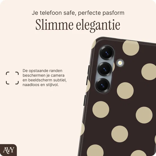 AVY Samsung Galaxy S25 Plus Hoesje MagSafe Back Cover Tiramisu afbeelding 4