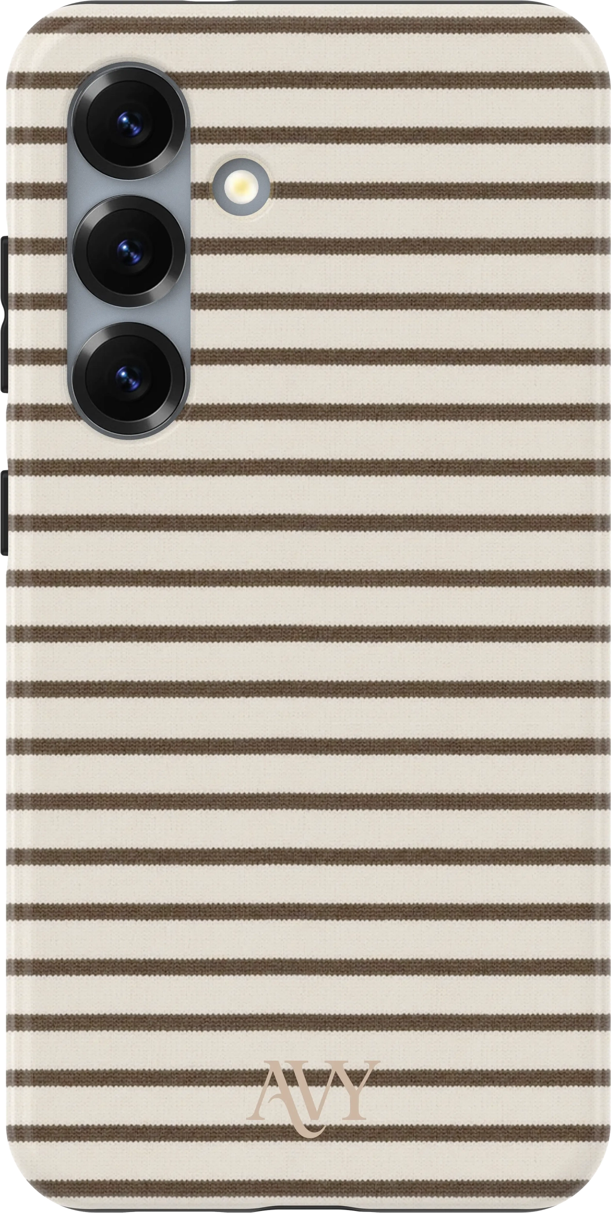 AVY Samsung Galaxy S25 Plus Hoesje MagSafe Back Cover Cafe Creme afbeelding 1