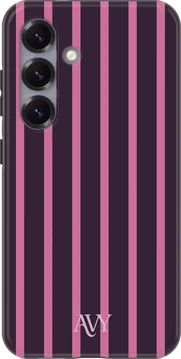 AVY Samsung Galaxy S25 Plus Hoesje MagSafe Back Cover Cherry Wine