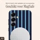 AVY Samsung Galaxy S25 Plus Hoesje MagSafe Back Cover Blue Society afbeelding 3