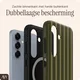 AVY Samsung Galaxy S25 Plus Hoesje MagSafe Back Cover Martini Olive afbeelding 2