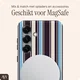 AVY Samsung Galaxy S25 Plus Hoesje MagSafe Back Cover Oxford Stripe afbeelding 3
