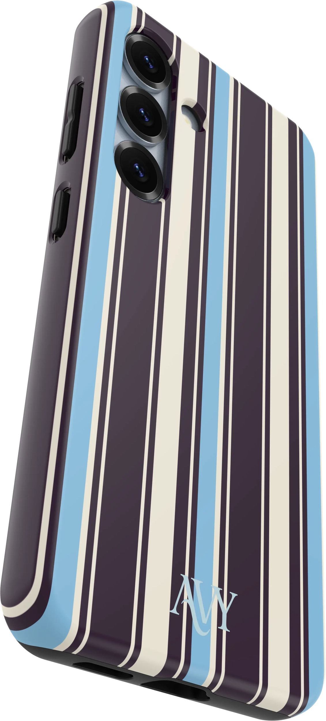 AVY Samsung Galaxy S25 Plus Hoesje MagSafe Back Cover Oxford Stripe afbeelding 8