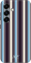 AVY Samsung Galaxy S25 Plus Hoesje MagSafe Back Cover Oxford Stripe afbeelding