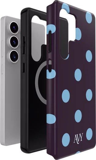 AVY Samsung Galaxy S25 Ultra Hoesje MagSafe Back Cover Blueberry Wine afbeelding 8