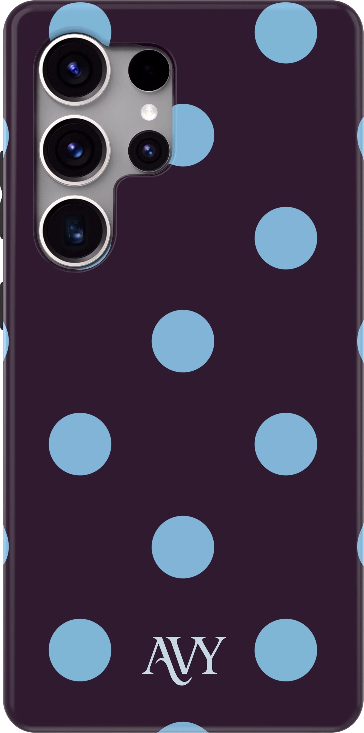 AVY Samsung Galaxy S25 Ultra Hoesje MagSafe Back Cover Blueberry Wine afbeelding 1