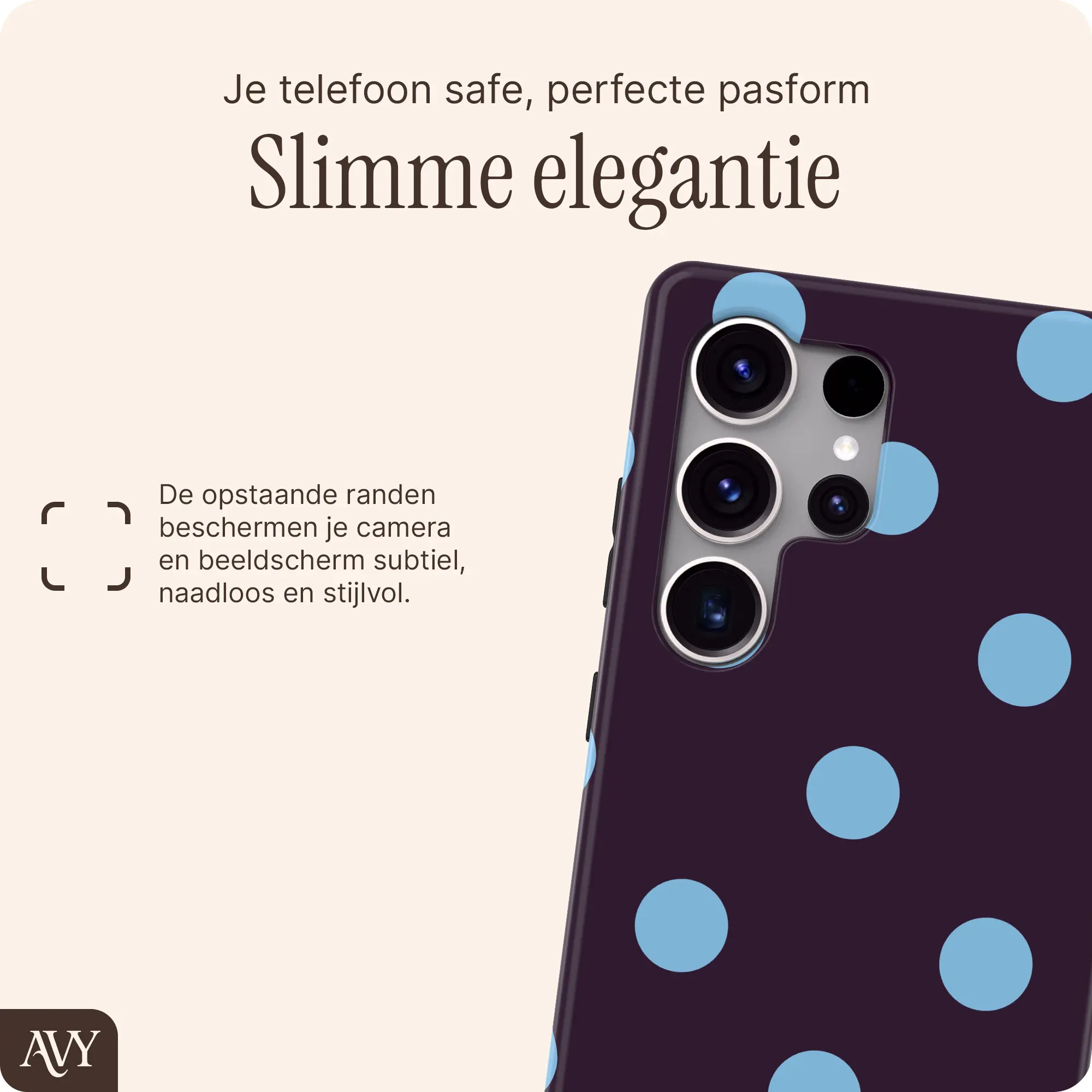 AVY Samsung Galaxy S25 Ultra Hoesje MagSafe Back Cover Blueberry Wine afbeelding 4