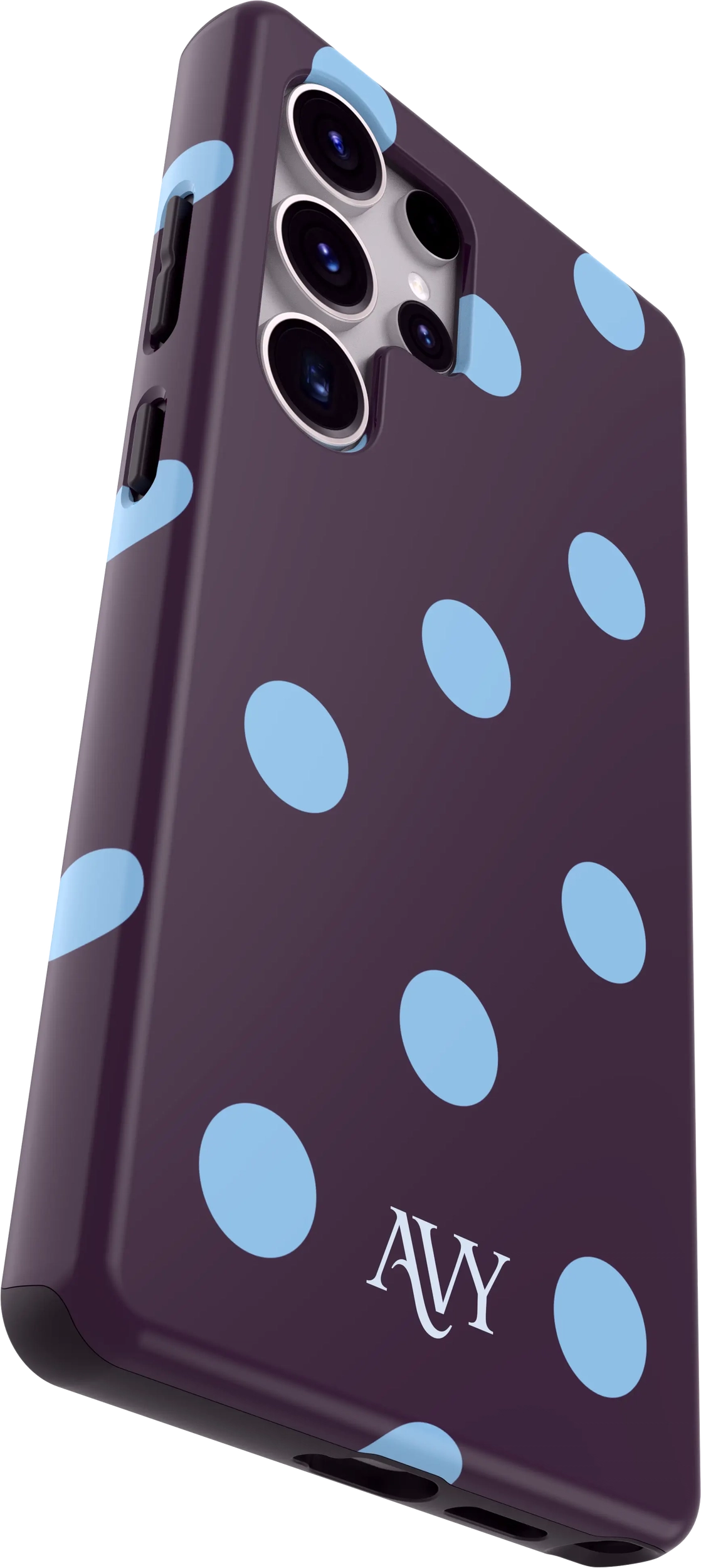 AVY Samsung Galaxy S25 Ultra Hoesje MagSafe Back Cover Blueberry Wine afbeelding 7