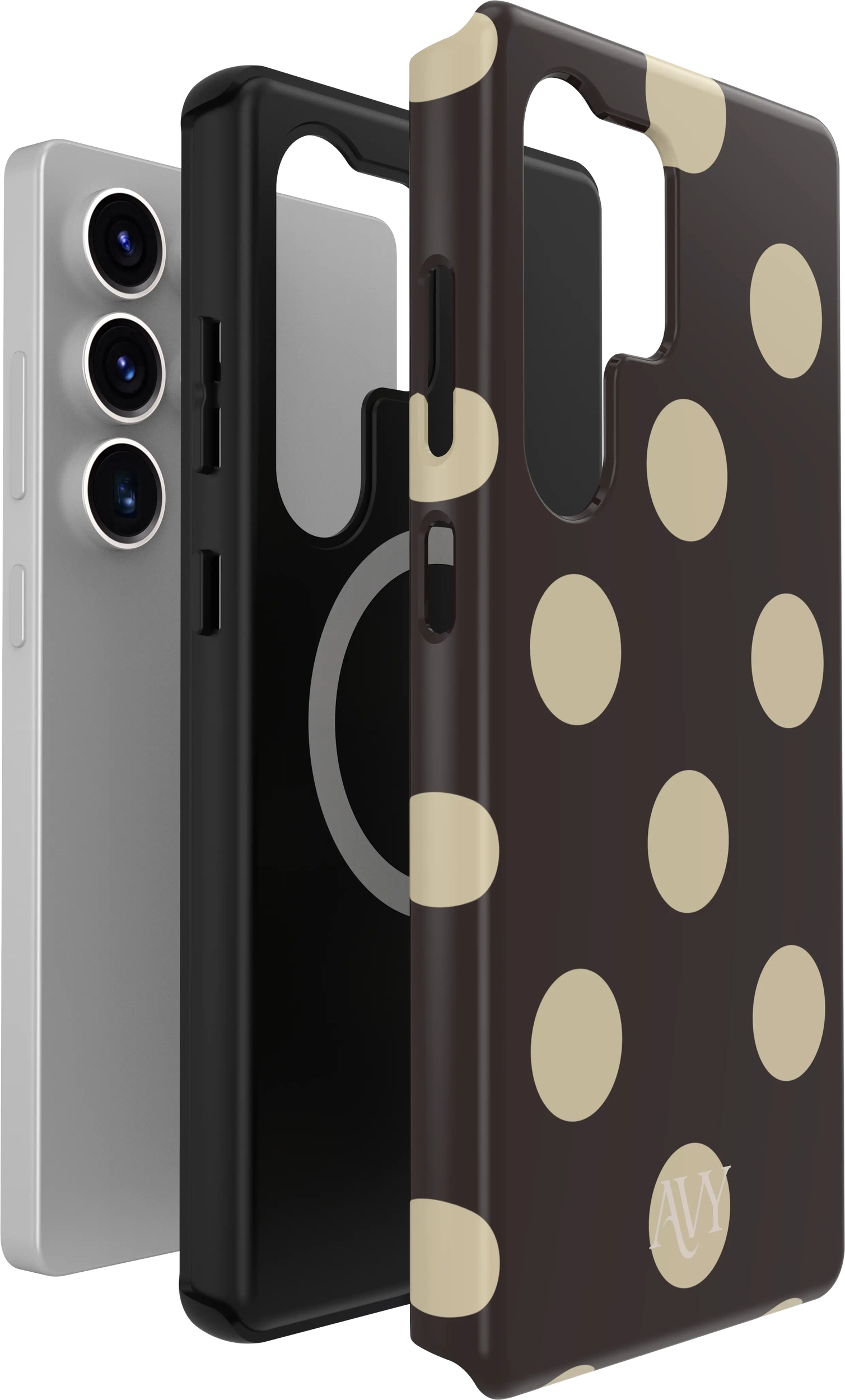 AVY Samsung Galaxy S25 Ultra Hoesje MagSafe Back Cover Tiramisu afbeelding 8