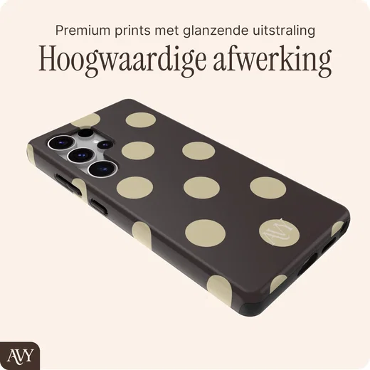 AVY Samsung Galaxy S25 Ultra Hoesje MagSafe Back Cover Tiramisu afbeelding 5
