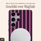 AVY Samsung Galaxy S25 Ultra Hoesje MagSafe Back Cover Cherry Wine afbeelding 3