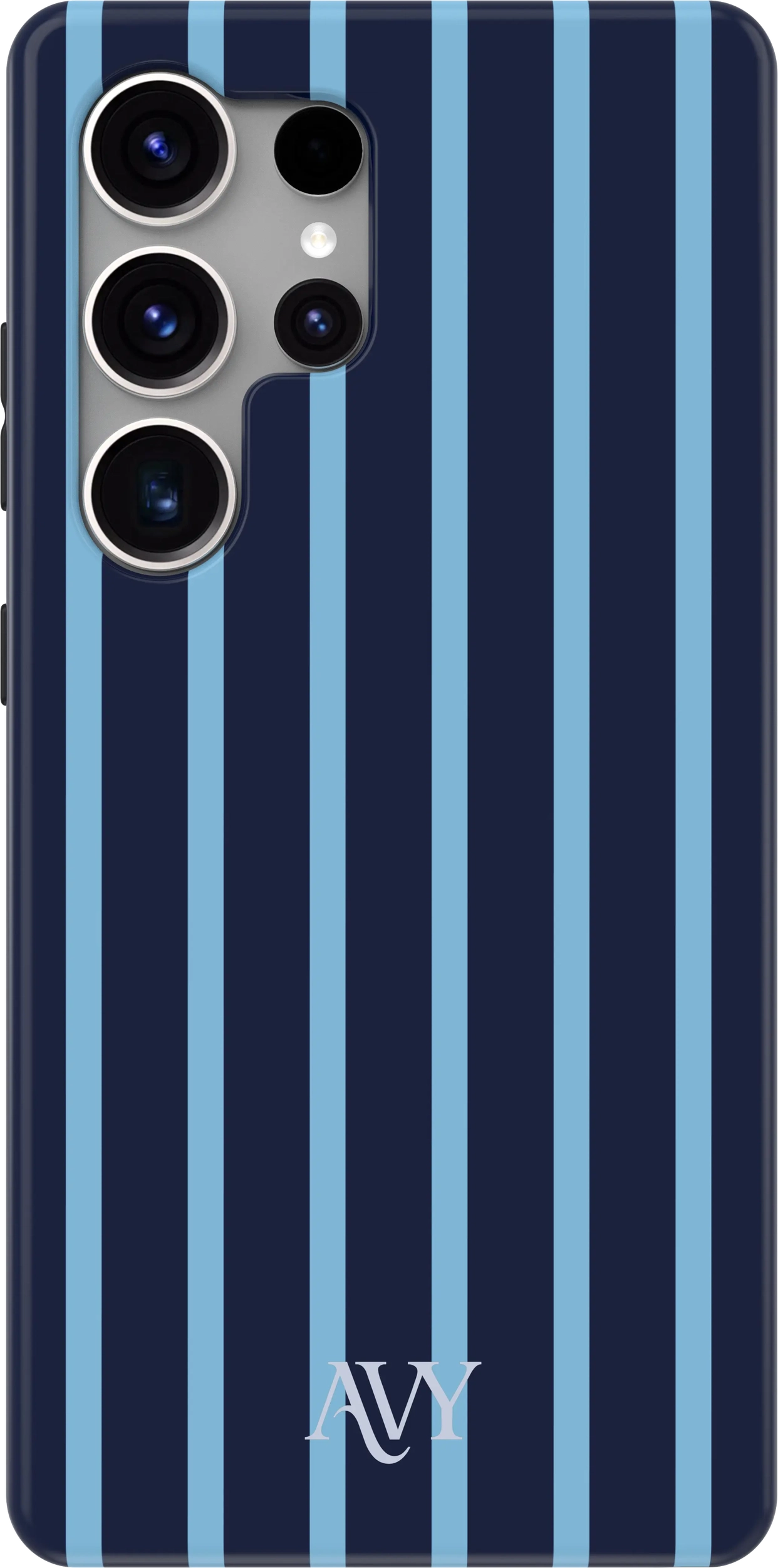 AVY Samsung Galaxy S25 Ultra Hoesje MagSafe Back Cover Blue Society afbeelding 1