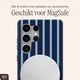 AVY Samsung Galaxy S25 Ultra Hoesje MagSafe Back Cover Blue Society afbeelding 3