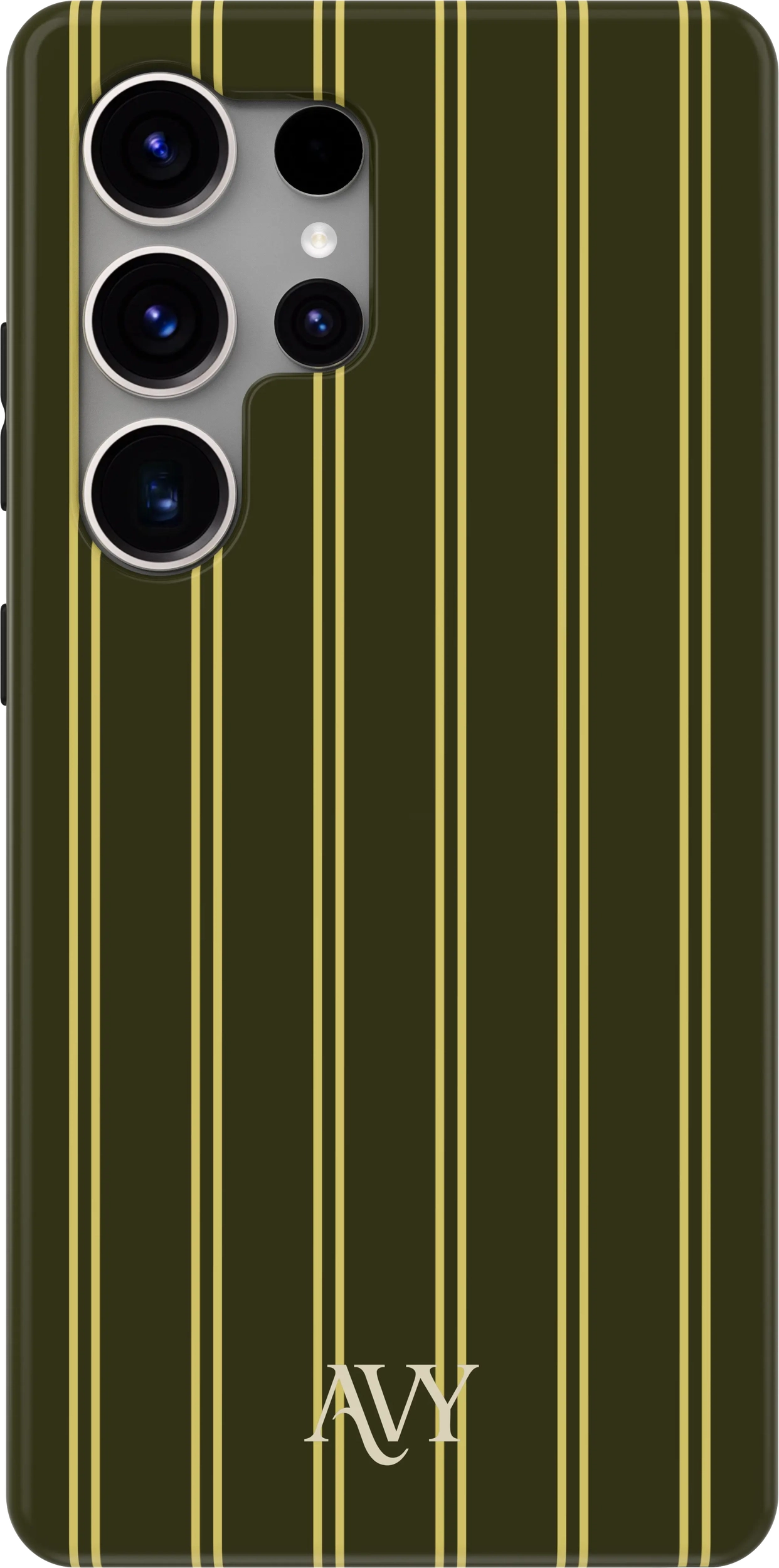AVY Samsung Galaxy S25 Ultra Hoesje MagSafe Back Cover Martini Olive afbeelding 1