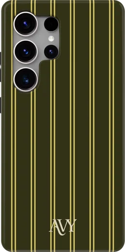 AVY Samsung Galaxy S25 Ultra Hoesje MagSafe Back Cover Martini Olive afbeelding 1