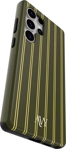 AVY Samsung Galaxy S25 Ultra Hoesje MagSafe Back Cover Martini Olive afbeelding 7