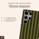 AVY Samsung Galaxy S25 Ultra Hoesje MagSafe Back Cover Martini Olive afbeelding 4