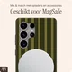 AVY Samsung Galaxy S25 Ultra Hoesje MagSafe Back Cover Martini Olive afbeelding 3