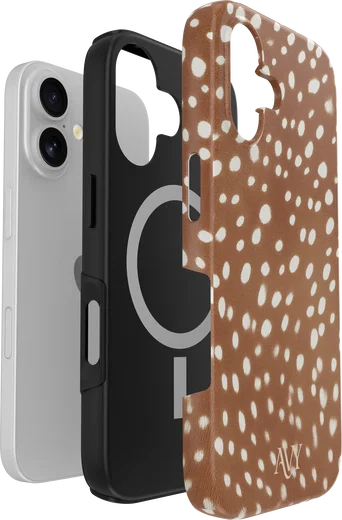 AVY Apple iPhone 16 Hoesje MagSafe Back Cover Bambi afbeelding 10