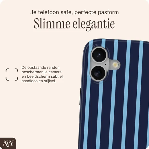 AVY Apple iPhone 16 Hoesje MagSafe Back Cover Blueberry Wine afbeelding 5