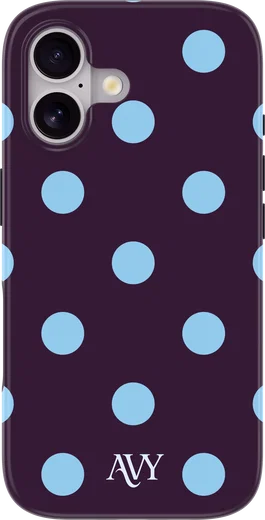 AVY Apple iPhone 16 Hoesje MagSafe Back Cover Blueberry Wine afbeelding 1