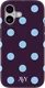 AVY Apple iPhone 16 Hoesje MagSafe Back Cover Blueberry Wine