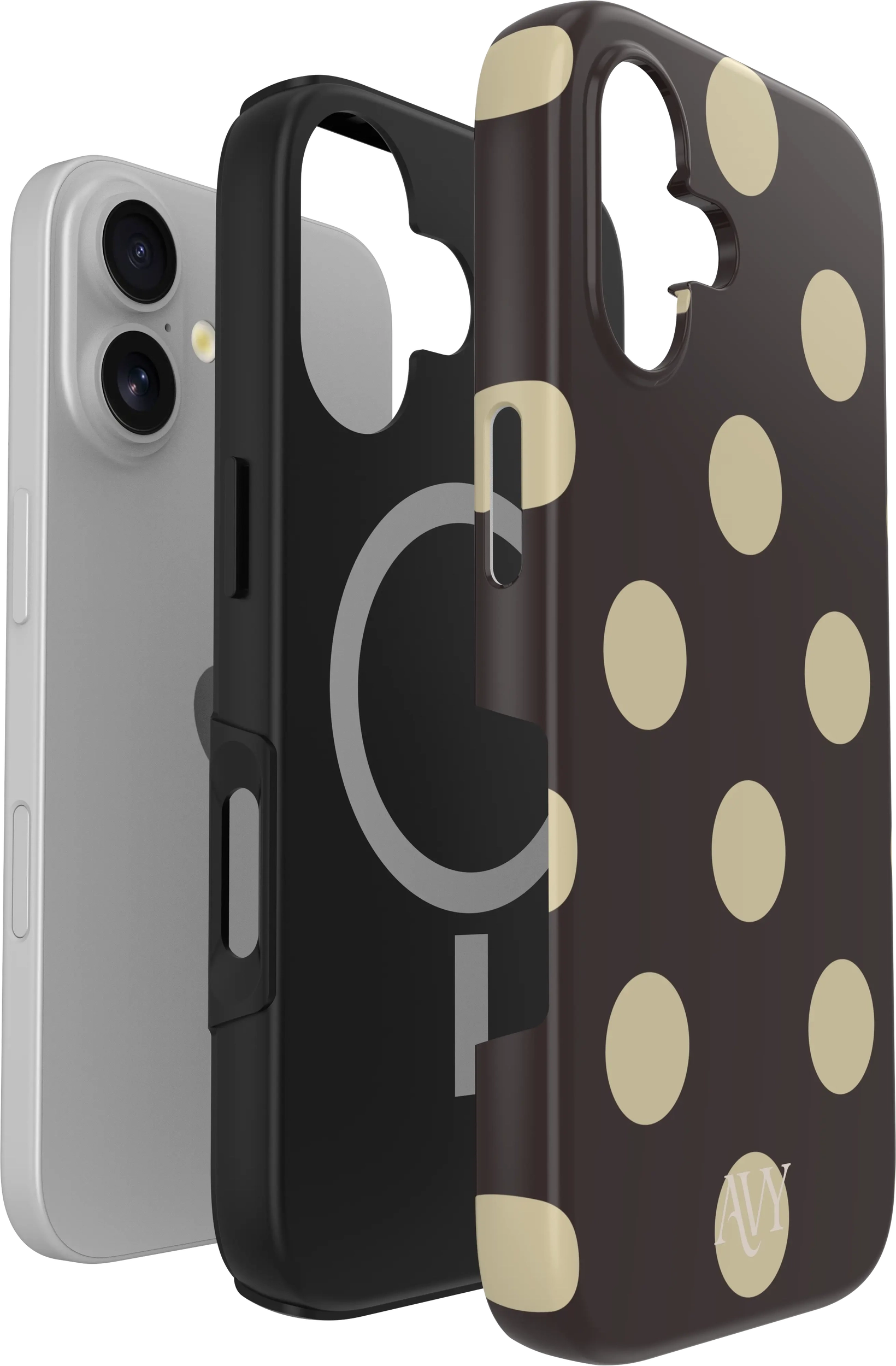 AVY Apple iPhone 16 Hoesje MagSafe Back Cover Tiramisu afbeelding 10