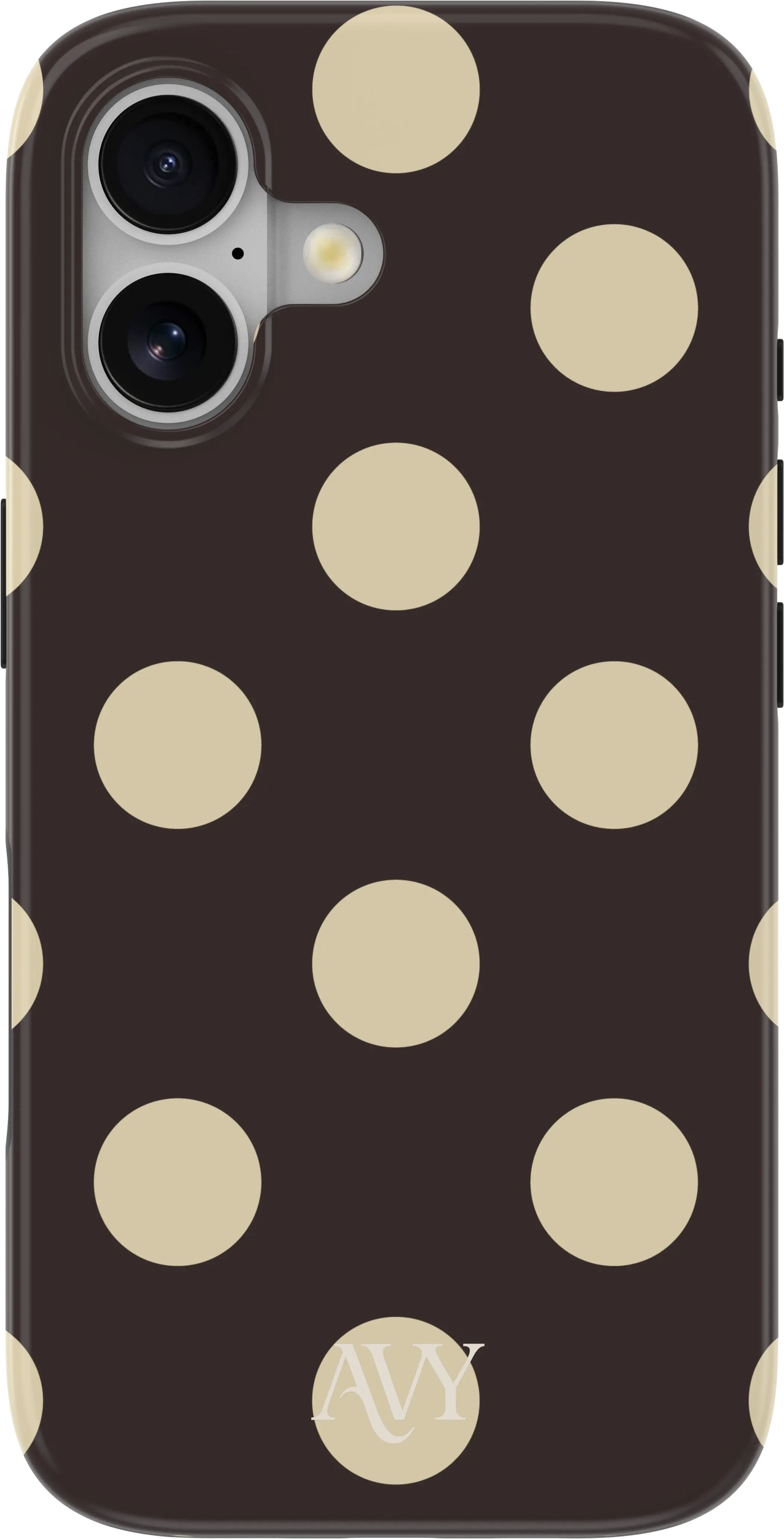 AVY Apple iPhone 16 Hoesje MagSafe Back Cover Tiramisu afbeelding 1