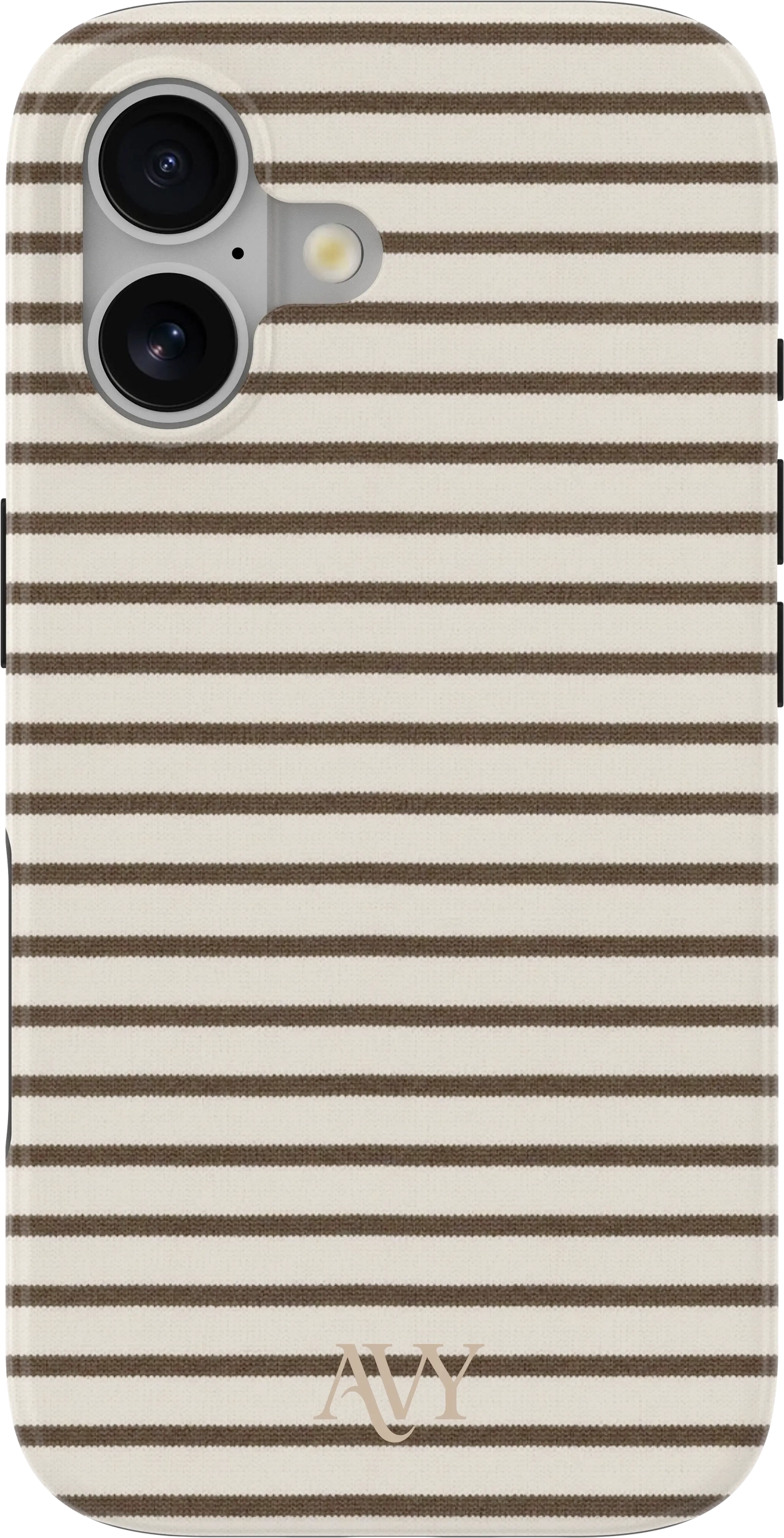 AVY Apple iPhone 16 Hoesje MagSafe Back Cover Cafe Creme afbeelding 1