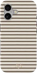 AVY Apple iPhone 16 Hoesje MagSafe Back Cover Cafe Creme afbeelding