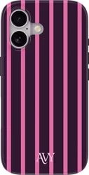 AVY Apple iPhone 16 Hoesje MagSafe Back Cover Cherry Wine afbeelding